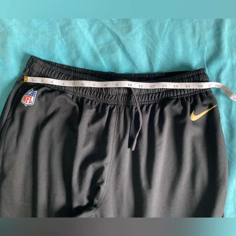 NFL Black and Gold Saints Nike Joggers NWOT